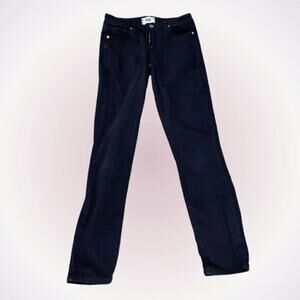 Paige verdugo black denim skinny jeans | Sz 26 (Preowned, Good Used Condition)
